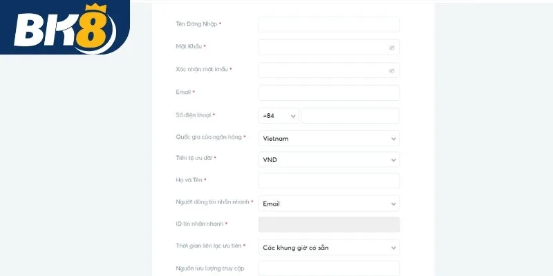 Điều kiện để đăng ký đại lý BK8 và các bước thực hiện